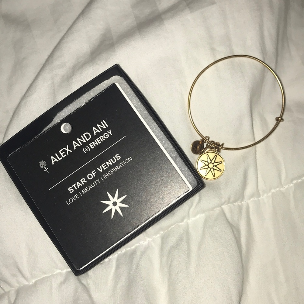 Alex and Ani Star of Venus bracelet